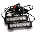Police DRL 24V 960lm LED stroboskopowe światła ostrzegawcze migające niebezpieczeństwo