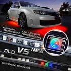 APP Bluetooth 60W Car Underglow Lights, zestaw neonów 2,5M Underglow