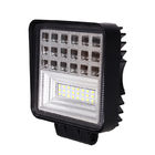 Rozproszone kwadratowe wodoodporne światła robocze LED, światła robocze LED o mocy 126 W.