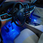 0.35A 12V Wewnętrzne paski świetlne LED samochodu, 4M wewnętrzne paski świetlne LED pojazdu