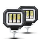 30W Kwadratowe samochodowe światła robocze LED 12V, automatyczne światła drogowe LED 6000K