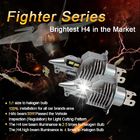 70W Fighter LED Reflektor, 3900lm H4 Żarówka Led do motocykla
