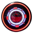 7-calowe okrągłe reflektory LED Demon Eye Halo dla Jeepa Wranglera