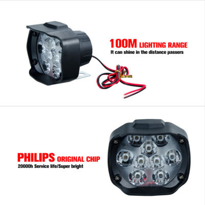 9Bead Sharp Eye Motocyklowe dodatkowe światła, 3030 LED Motocyklowe światła drogowe