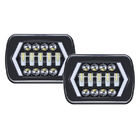 5x7 cali Offroadowe światła przeciwmgielne LED, prostokątne reflektory LED 4500 lm