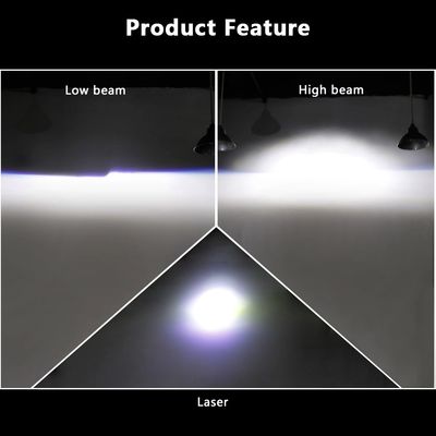 Soczewka projektora laserowego LED 6000 K.