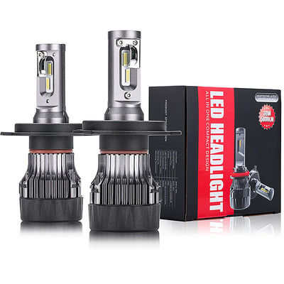 System automatycznego oświetlenia mały rozmiar 10000 lm 60 W Mini samochodowy reflektor led M1 H4 reflektor led 6500 K.