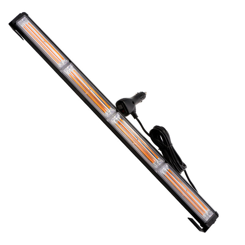 Auto COB 72W Flash Amber LED Light Bar, 3960LM Single Row LED Light Bar